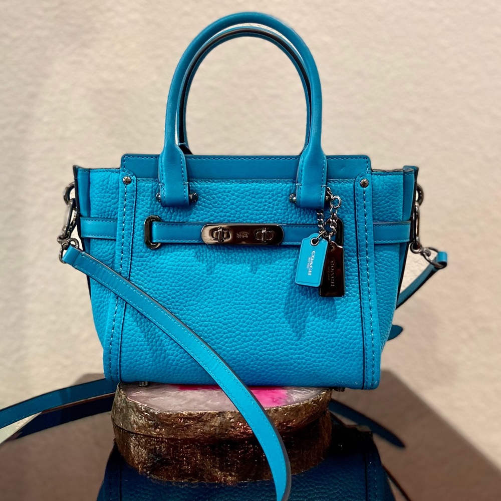 Coach Swagger 21 turquoise 37444